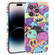 iPhone 14 Pro Dustproof Net Full Coverage PC Phone Case - Cute Monster