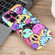 iPhone 14 Pro Dustproof Net Full Coverage PC Phone Case - Cute Monster