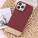 iPhone 14 Pro TPU + Electroplated PC Phone Case - Red