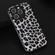 iPhone 14 Pro ABEEL Black Edge Leopard Phone Case - Silver Leopard
