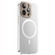 iPhone 14 Pro PC Crystal Clear Frosted Magnetic Magsafe Phone Case - Gold