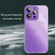 iPhone 14 Pro PC Crystal Clear Frosted Magnetic Magsafe Phone Case - Gold