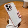 iPhone 14 Pro Two-color Shield TPU + PC Phone Case - Pink