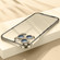 iPhone 14 Pro Frosted Metal Phone Case - Gold
