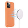 iPhone 14 Pro Shockproof Silicone Magsafe Case - Gold Orange