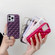 iPhone 14 Pro 3D Scale Style TPU Phone Case - Deep Purple