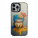 iPhone 14 Pro Cute Animal Pattern Series PC + TPU Phone Case - Fat Cat iPhone 14 Pro Cute Animal Pattern Series PC + TPU Phone Case - Fat Cat