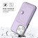 iPhone 14 Pro Shockproof Leather Phone Case with Card Holder - Purple