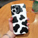 iPhone 14 Pro Frosted TPU Phone Case - Milk Cow Texture