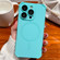 iPhone 14 Pro Four-corner Shockproof Skin Feel MagSafe Magnetic Phone Case - Cyan Blue