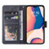 iPhone 14 Pro Multifunctional Horizontal Flip Leather Case with Three Card Slot - Navy