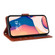 iPhone 14 Pro Multifunctional Horizontal Flip Leather Case with Three Card Slot - Brown