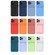 iPhone 14 Pro Skin Feel Card Color Button TPU Case - Orange