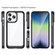 iPhone 14 Pro Colorful Series Acrylic + TPU Phone Case  - Black