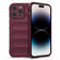 iPhone 14 Pro Magic Shield TPU + Flannel Phone Case - Wine Red