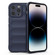 iPhone 14 Pro Magic Shield TPU + Flannel Phone Case - Dark Blue