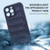 iPhone 14 Pro Magic Shield TPU + Flannel Phone Case - Dark Blue