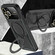 iPhone 14 Pro Large Window MagSafe Holder Phone Case - Black