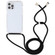iPhone 14 Pro Transparent Acrylic Airbag Shockproof Phone Protective Case with Lanyard - Black iPhone 14 Pro Transparent Acrylic Airbag Shockproof Phone Protective Case with Lanyard - Black