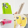 iPhone 14 Pro Shockproof Solid Color TPU Phone Case - Yellow