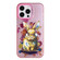 iPhone 14 Pro Animal Pattern PC Phone Case - Rabbit