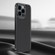 iPhone 14 Pro Litchi Texture Genuine Leather Phone Case - Black iPhone 14 Pro Litchi Texture Genuine Leather Phone Case - Black