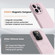 iPhone 14 Plus LK MagSafe Magnetic Silicone Phone Case - Pink