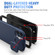 iPhone 14 Plus Sliding Camera Cover Design PC + TPU Phone Case - Blue