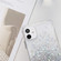 iPhone 14 Plus Lanyard Gradient Glitter Epoxy Case  - Black