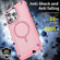 iPhone 14 Plus Skin Feel TPU + PC MagSafe Magnetic Phone Case - Transparent Pink