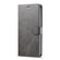 iPhone 14 Plus LC.IMEEKE Calf Texture Horizontal Flip Leather Case  - Grey