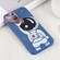 iPhone 14 Plus Spaceman Binoculars Phone Case  - Blue and Brown