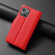 iPhone 14 Plus Magnetic Detachable Leather Phone Case  - Red