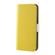 iPhone 14 Plus Candy Color Litchi Texture Leather Phone Case  - Yellow