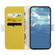 iPhone 14 Plus Candy Color Litchi Texture Leather Phone Case  - Yellow
