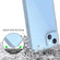 iPhone 14 Plus Shockproof Scratchproof TPU + Acrylic Phone Case   - Transparent