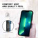 iPhone 14 Plus Double Solid Color Armor Phone Case  - Blue