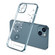 iPhone 14 Plus Electroplating Diamond Dandelion TPU Phone Case  - Navy Blue