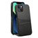iPhone 14 Plus Suteni Calf Texture Card Slots Phone Case  - Black