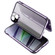 iPhone 14 Plus Anti-peeping Magnetic Tempered Glass Phone Case  - Purple