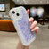 iPhone 14 Plus Luminous Sequins Glitter Epoxy Phone Case - Blue