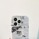 iPhone 14 Plus 2 in 1 Detachable Painted Pattern Phone Case - Newspapers