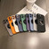 iPhone 14 Plus Electroplating Oil Injection Magsafe Magnetic PC Phone Case - Black