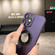 iPhone 14 Plus Electroplating Oil Injection Magsafe Magnetic PC Phone Case - Black