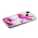 iPhone 14 Plus IMD Shell Pattern TPU Phone Case - Red Marble
