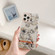 iPhone 14 Plus Translucent Electroplating Flower Phone Case   - Ewha