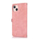 iPhone 14 Plus Zipper Card Slot Buckle Wallet Leather Phone Case  - Rose Gold