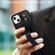 iPhone 14 Plus Wrist Strap Holder Phone Case  - Black