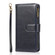 iPhone 14 Plus Multifunctional 9 Card Slots Leather Case  - Black