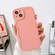 iPhone 14 Plus Wave Edge Silicone Phone Case - Pink